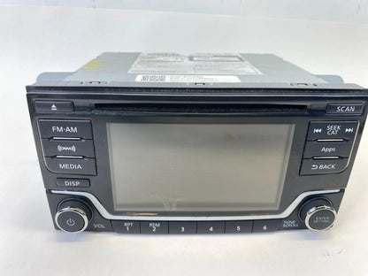 2015 NISSAN SENTRA AM/FM RADIO MP3/WMA 6-DISC CD PLAYER 28185-9MB0A OEM