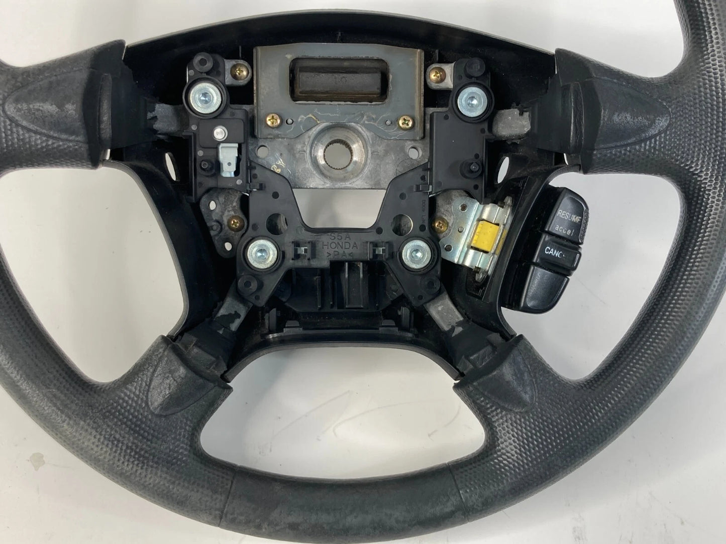 2002 03 04 05 2006 HONDA CR-V CRV STEERING WHEEL W/ CRUISE CONTROL SWITCH BLACK