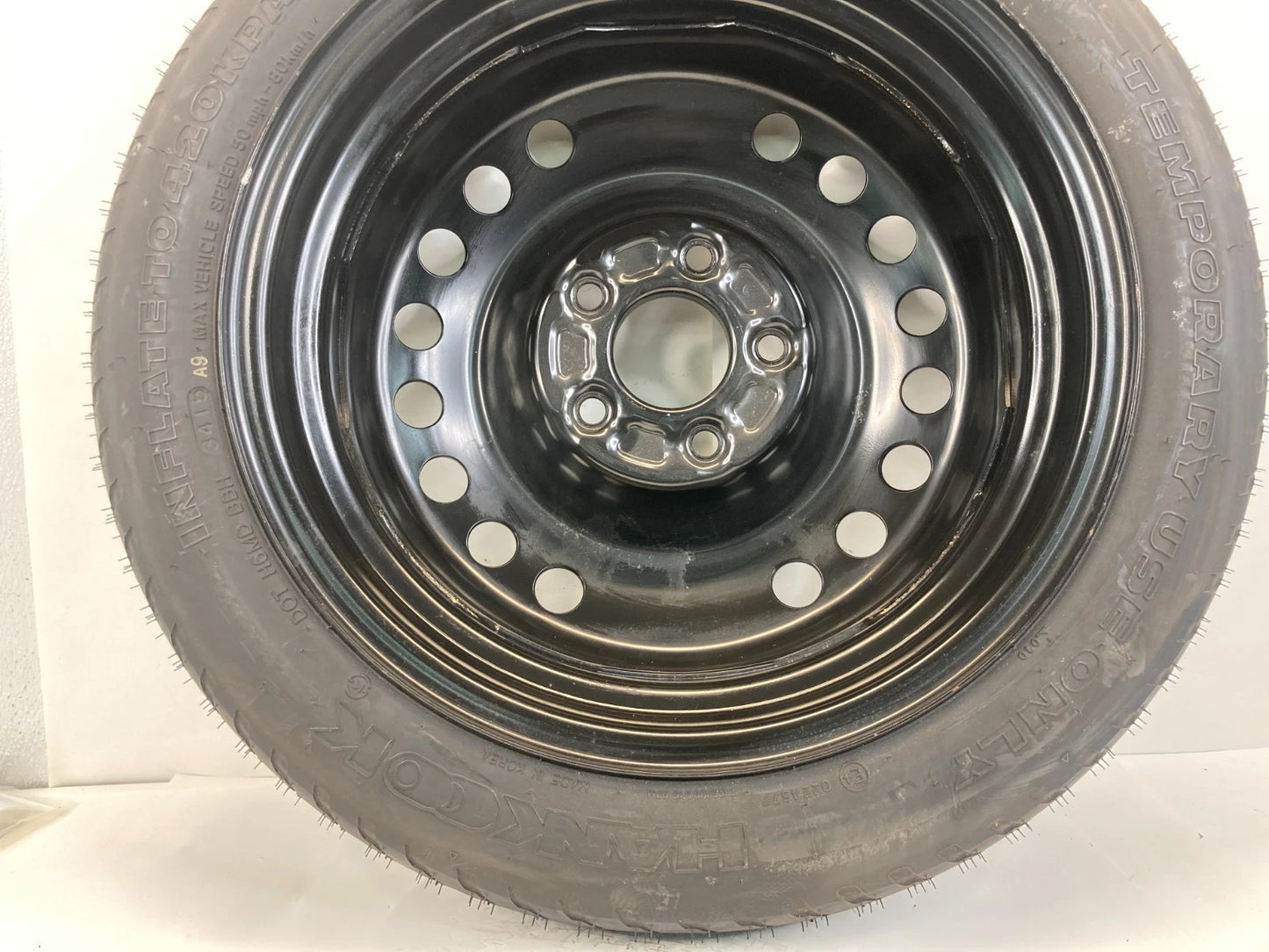 11-13 Hyundai Elantra Emergency Spare Tire Wheel Compact Donut T125/80/D16 97M