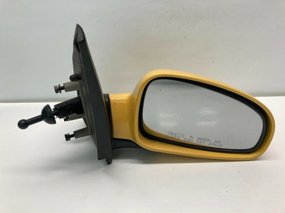 2004 2005 Chevrolet Aveo Right Passenger Side View Manual Door Mirror Yellow OEM