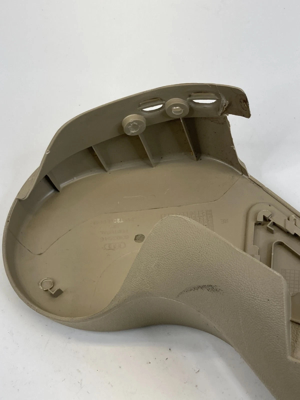 2005-2008 AUDI A4 S4 FRONT RIGHT PASSENGER SEAT TRIM COVER BEIGE 8303946 OEM