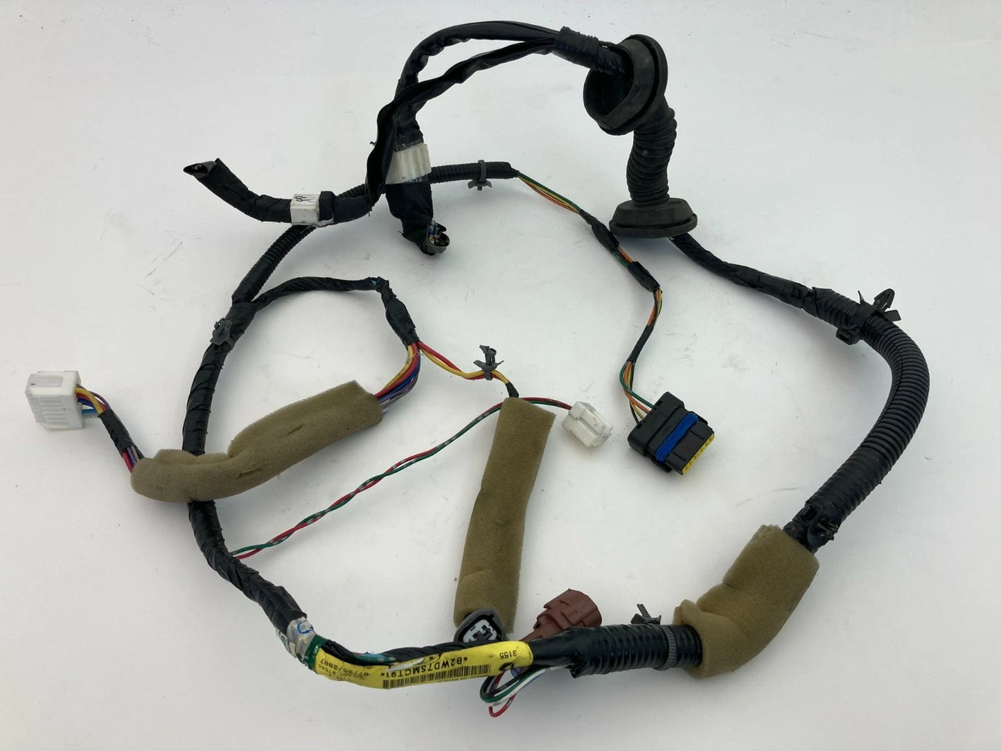 2007-2012 NISSAN VERSA SEDAN FRONT RIGHT PASSENGER DOOR HARNESS WIRING WIRE OEM