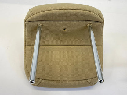 12-14 HYUNDAI ACCENT SEDAN REAR SEATS HEADREST HEAD REST SET OF 3 CLOTH TAN OEM