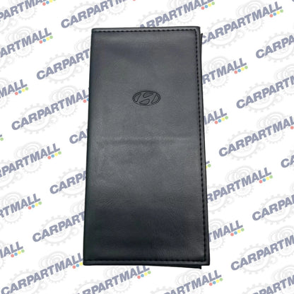 2008 08 HYUNDAI SONATA HANDBOOK GUIDE GUIDANCE BLACK COVER CASE ONLY OEM