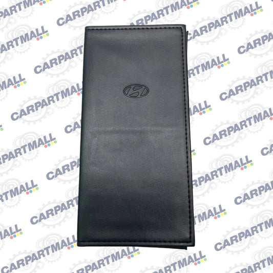 2008 08 HYUNDAI SONATA HANDBOOK GUIDE GUIDANCE BLACK COVER CASE ONLY OEM