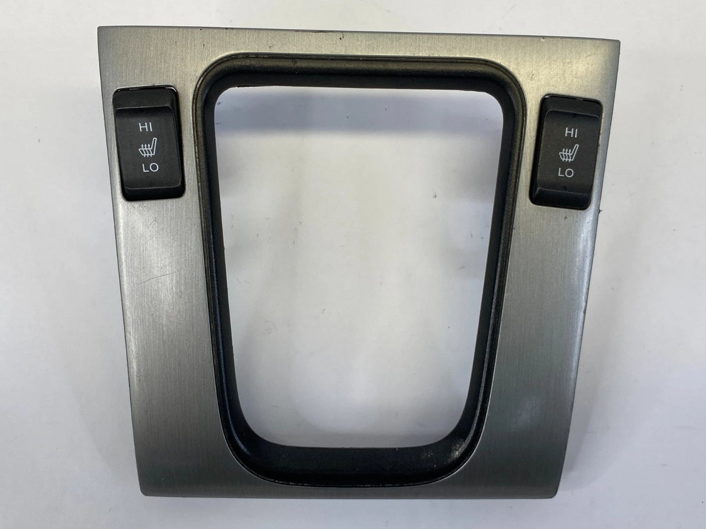 2003-2007 HONDA ACCORD SHIFTER TRIM BEZEL W/ HEATED SEAT SWITCHES OEM FACTORY