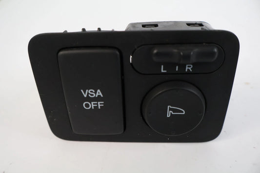 2007-2011 HONDA CR-V DASH SIDE VIEW MIRROR & VSA OFF CONTROL SWITCH W/ BEZEL OEM