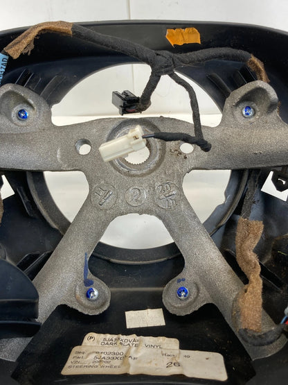 2002-2005 DODGE RAM 1500 STEERING WHEEL DARK SLATE CRUISE 5JA33XDVAF OEM