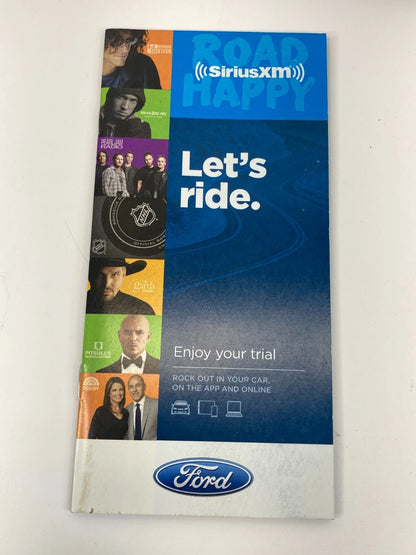 2017 FORD FOCUS OWNERS MANUAL REFERENCE GUIDE WARRANTY INFORMATION W/ CASE SET