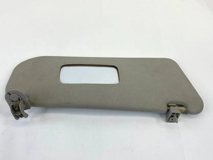 2006-2011 CHEVY AVEO AVEO5 RIGHT PASSENGER SUN VISOR SUNVISOR GREY W CLIP OEM