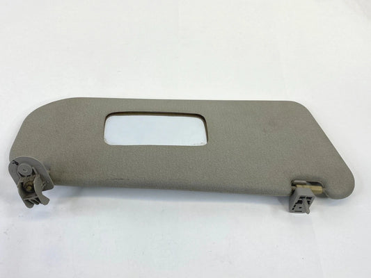 2006-2011 CHEVY AVEO AVEO5 RIGHT PASSENGER SUN VISOR SUNVISOR GREY W CLIP OEM