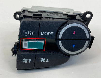 2007-2012 ACURA RDX DASH RIGHT HVAC HEATER SWITCH CLIMATE CONTROL 79630-STK-A411