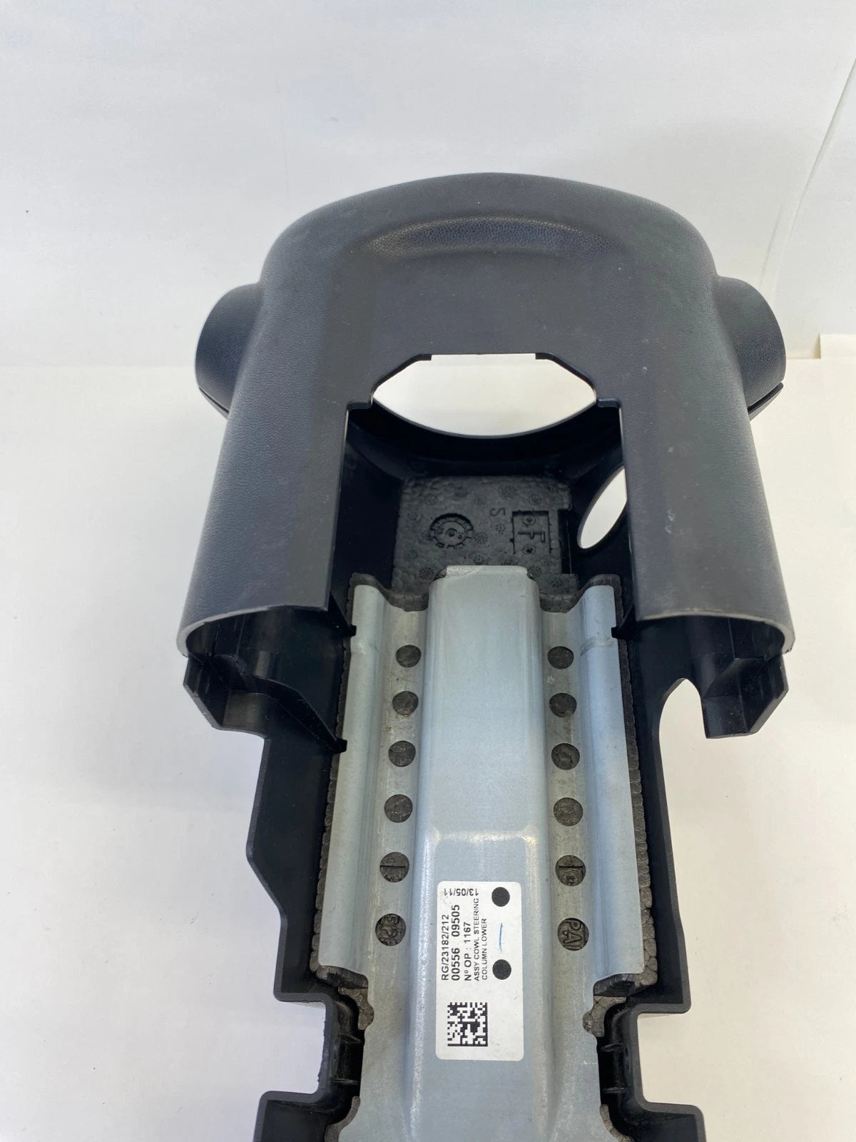 07-15 MINI COOPER STEERING COLUMN COWL COVER SET UPPER & LOWER TRIM 55609505 OEM