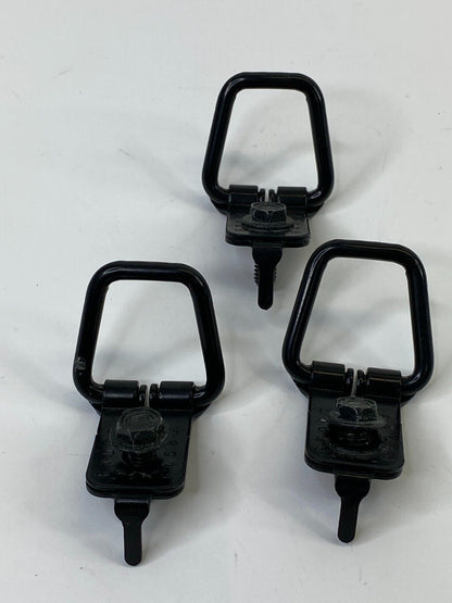 2009-2011 Chevrolet Chevy Aveo Sedan Rear Trunk Tie Down Hook Set of 3 OEM