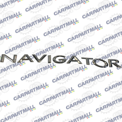 2003-2006 Lincoln Navigator Rear Trunk Lid Nameplate Emblem Logo Badge Chrome