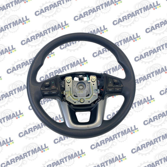 2012-2017 KIA RIO 1.6L STEERING WHEEL WITH AUDIO & CRUISE CONTROL BUTTONS OEM
