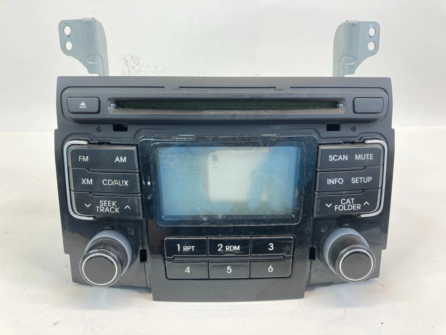 2011 HYUNDAI SONATA RADIO AM FM CD PLAYER STEREO RECEIVER UNIT 96180-3Q000 OEM