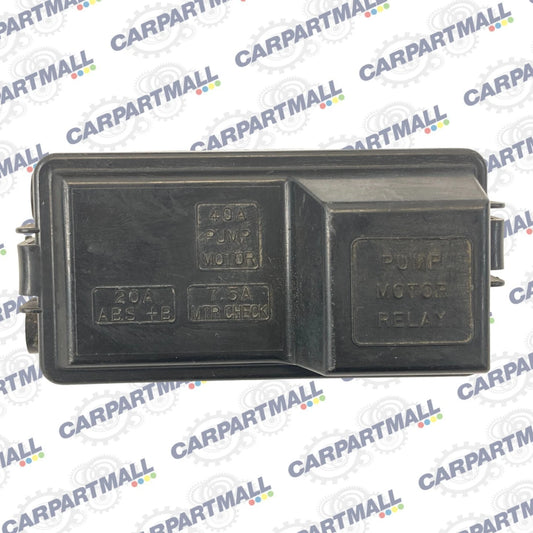 2002 2003 ACURA TL UNDER HOOD ABS PUMP RELAY FUSE BOX COVER LID TRIM OEM
