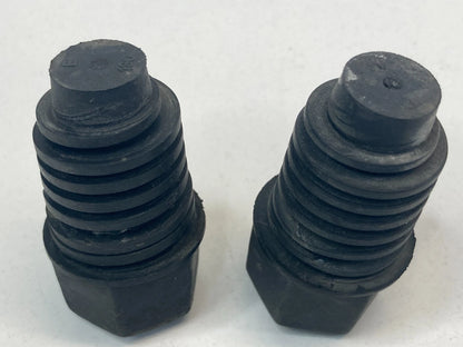 2006-2011 CADILLAC DTS FRONT HOOD RUBBER CUSHION BUFFER STOPPER BUMPER PAIR