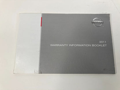 2011 Nissan Maxima Owners Manual Warranty Information Guide Book Set OEM