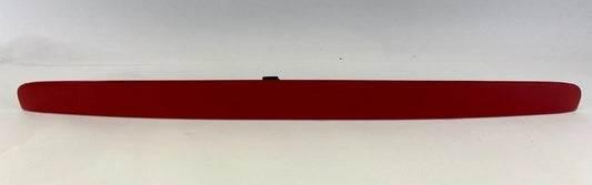 2004-2008 VOLVO S40 TRUNK LID LICENSE PLATE HANDLE MOLDING COVER 39880383 RED