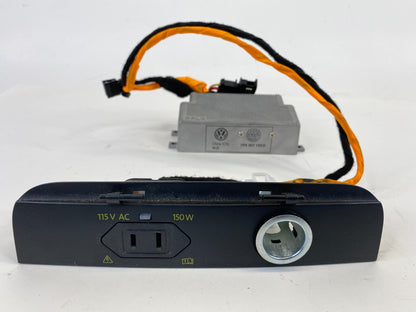 11-17 VW Volkswagen Touareg Power Outlet Inverter Control Module 7P6907155D OEM
