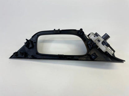 13-18 NISSAN ALTIMA FRONT LEFT SIDE DOOR INNER HANDLE BEZEL W/ MIRROR SWITCH