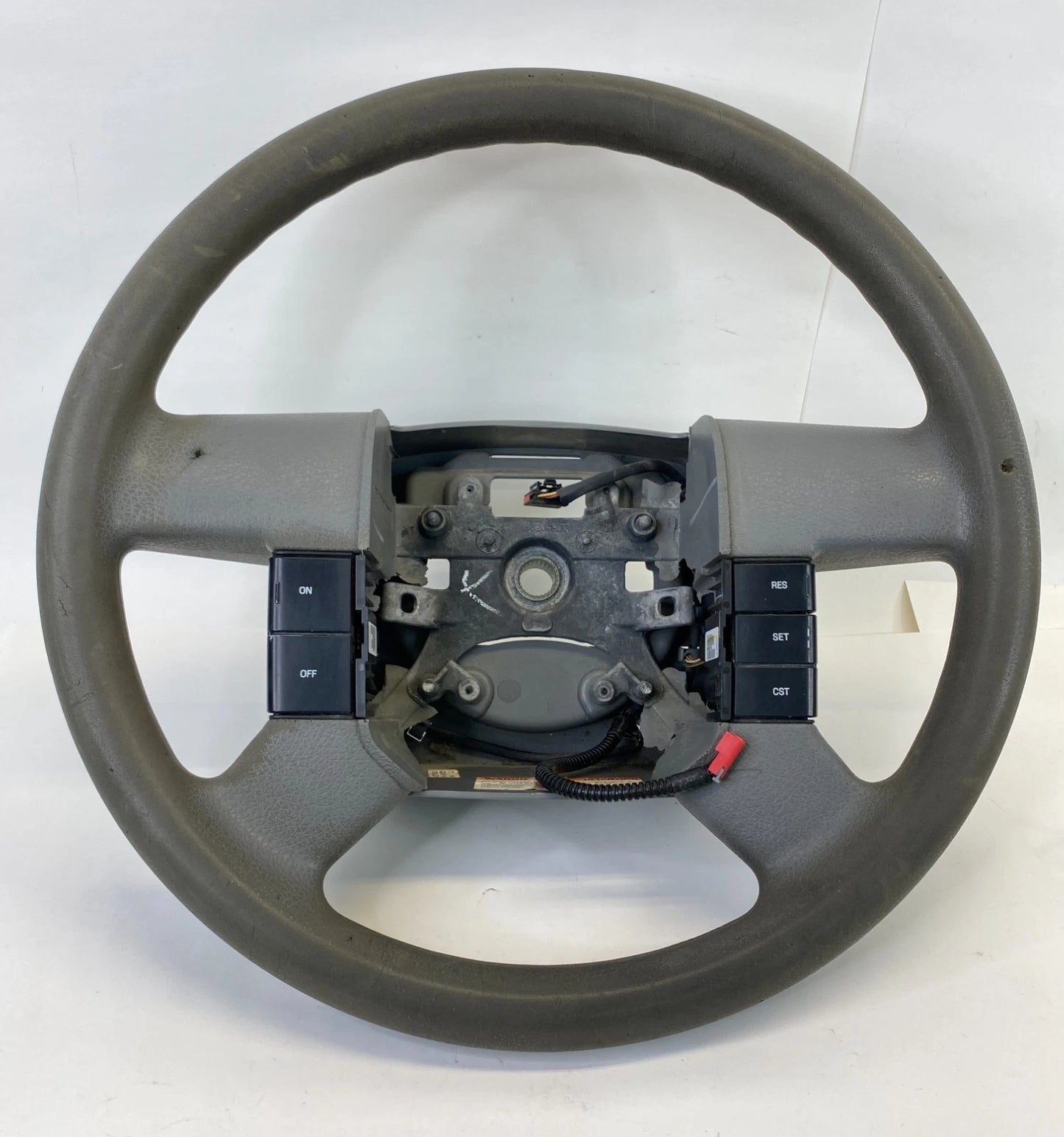 2004-2008 FORD F-150 STEERING WHEEL W/ CRUISE CONTROL BUTTONS OEM