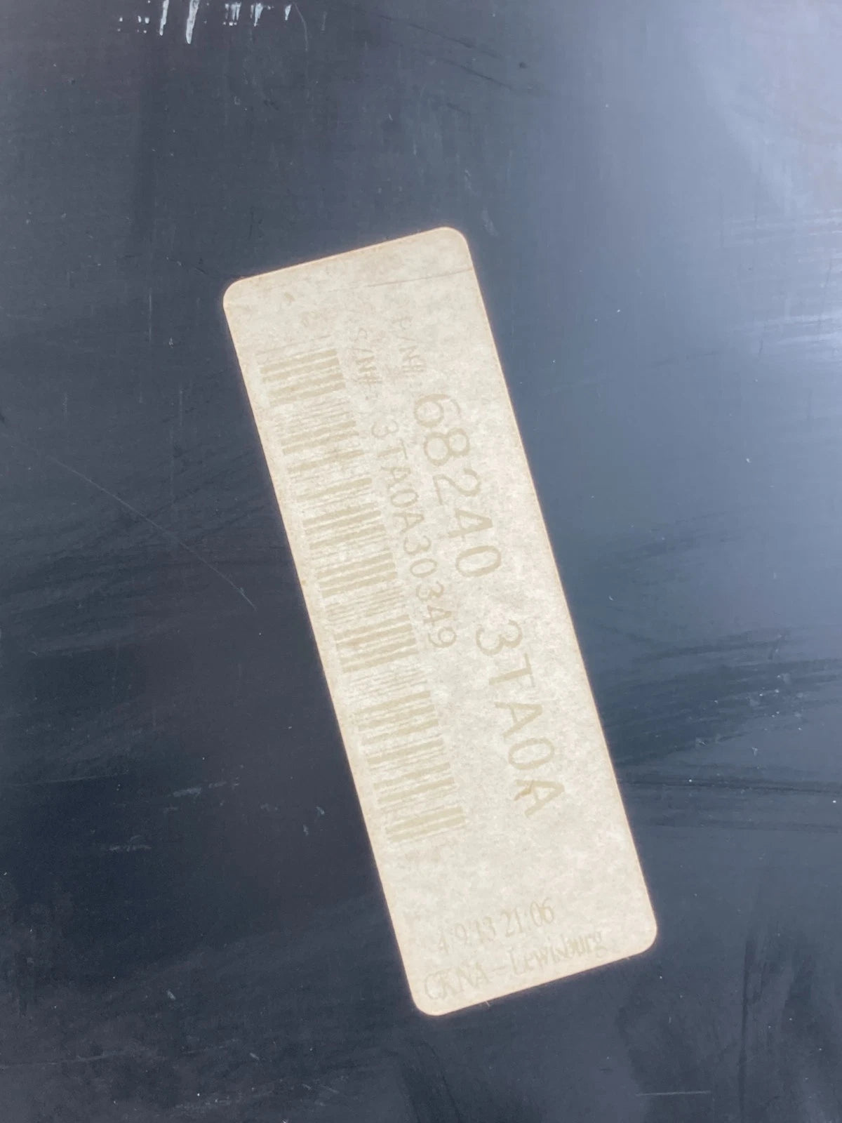 2013-2018 NISSAN ALTIMA INSTRUMENT CLUSTER SPEEDOMETER TRIM BEZEL 68240-3TA0A