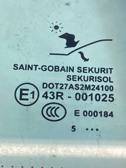 2003-2011 SAAB 9-3 SEDAN REAR RIGHT PASSENGER DOOR VENT QUARTER GLASS OEM