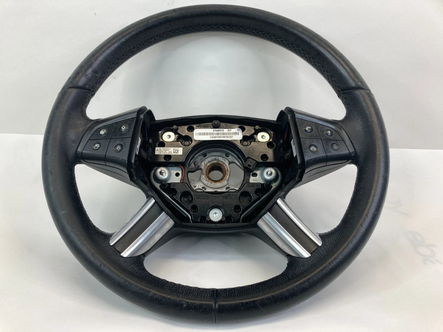 2006-2008 MERCEDES R350 2006 2007 R500 STEERING WHEEL BLACK A1644605103