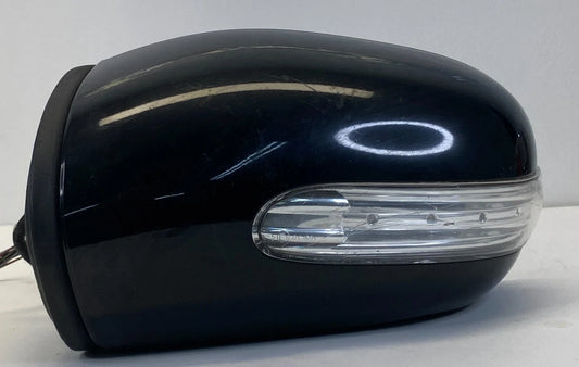 2005 MERCEDES C240 FRONT LEFT DRIVER SIDE VIEW POWER DOOR MIRROR BLACK OEM