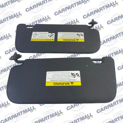 2014-2019 Kia Soul Front Roof Left & Right Side Sunvisor Sun Visor Pair OEM