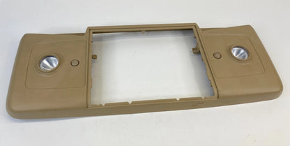 07-17 ESCALADE ENCLAVE UPPER REAR OVERHEAD ROOF CONSOLE DVD SCREEN BEZEL TRIM