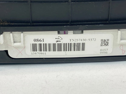 2007 CADILLAC DTS INSTRUMENT CLUSTER SPEEDOMETER GAUGES ASSEMBLY 15870861 OEM