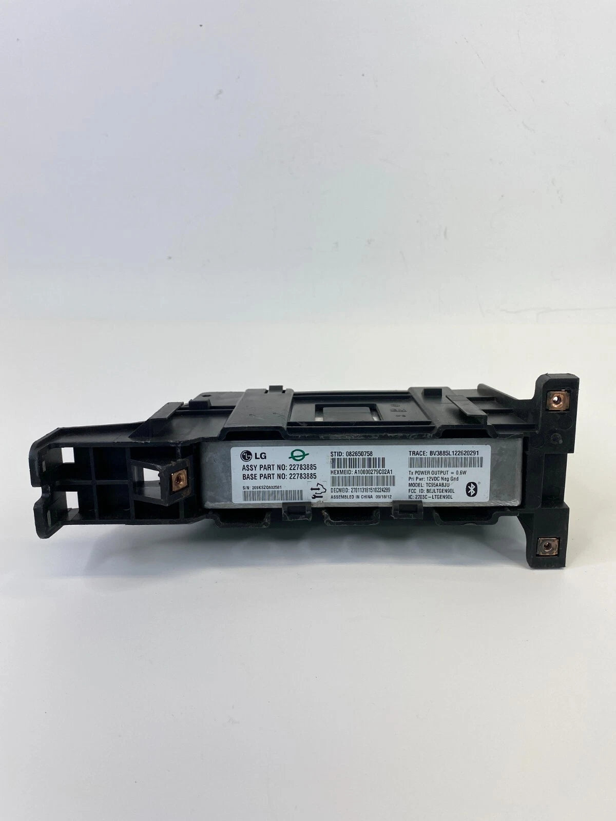 2013 CHEVY CRUZE TELEMATICS BLUETOOTH CONTROL MODULE UNIT OEM FACTORY 22783885