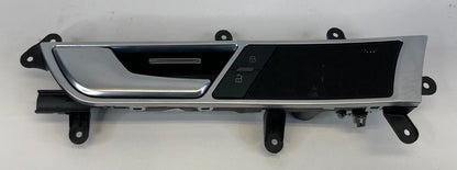 2006-2011 AUDI A6 FRONT LEFT DRIVER SIDE INNER DOOR HANDLE W/TWEETER 4F0837019C