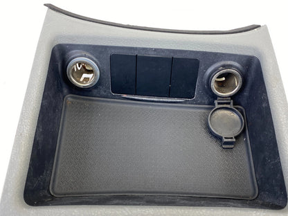 2007-2009 HYUNDAI SANTA FE A/T SHIFTER SHIFT INDICATOR BEZEL W/ POWER OUTLET OEM