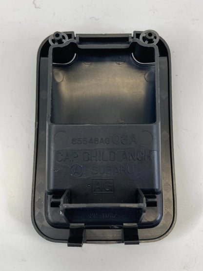 10-14 SUBARU LEGACY REAR CHILD INNER SEAT ANCHOR TOP TETHER COVER 65546AG03A OEM
