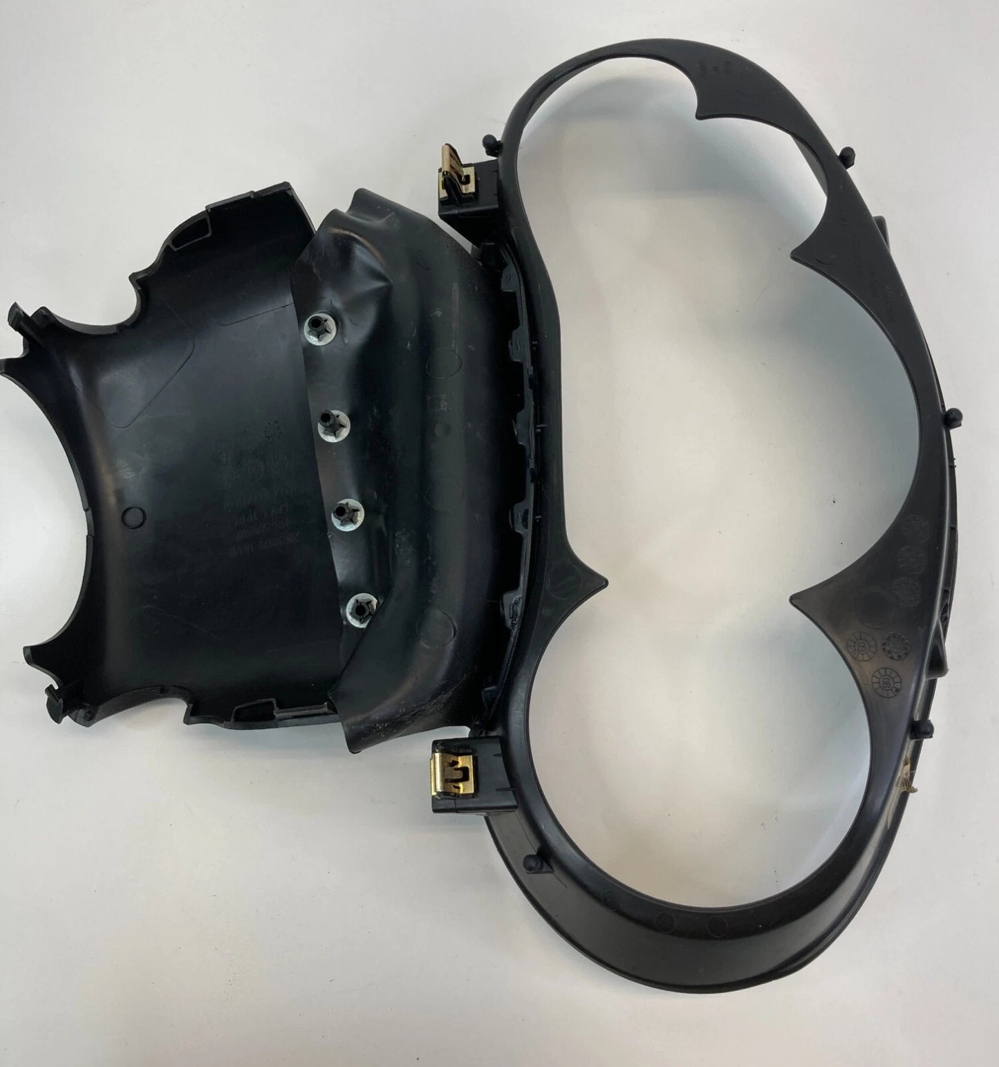 2005-2010 PONTIAC G6 SPEEDOMETER CLUSTER BEZEL TRIM BEZEL W/ UPPER COLUMN COVER
