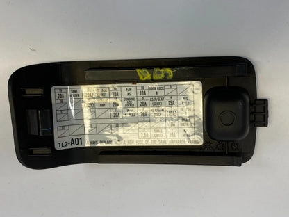 09 10 11 12 13 14 ACURA TSX INTERIOR CABIN FUSE BOX COVER BEZEL PANEL LID OEM