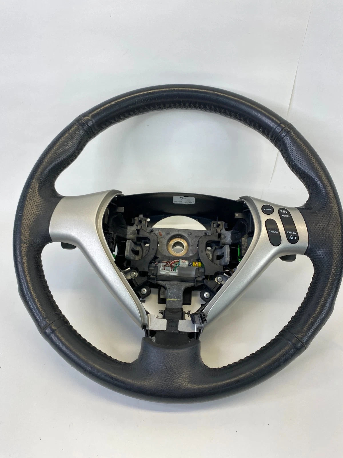 2007 2008 HONDA FIT SPORT STEERING WHEEL W/ CRUISE CONTROL & PADDLE SHIFTER OEM