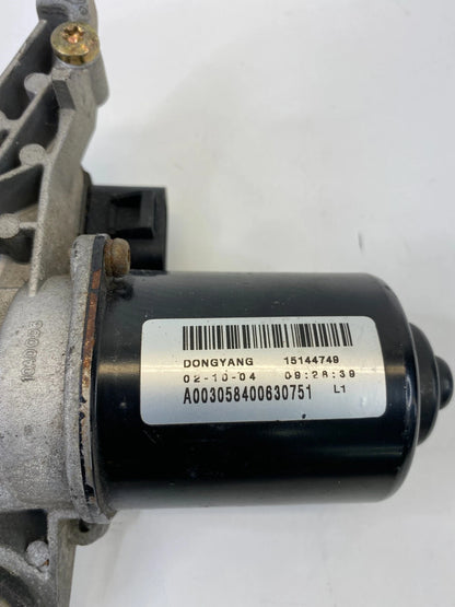 2004 2005 PONTIAC GRAND AM FRONT WINDSHIELD WIPER MOTOR ASSEMBLY 15144749 OEM