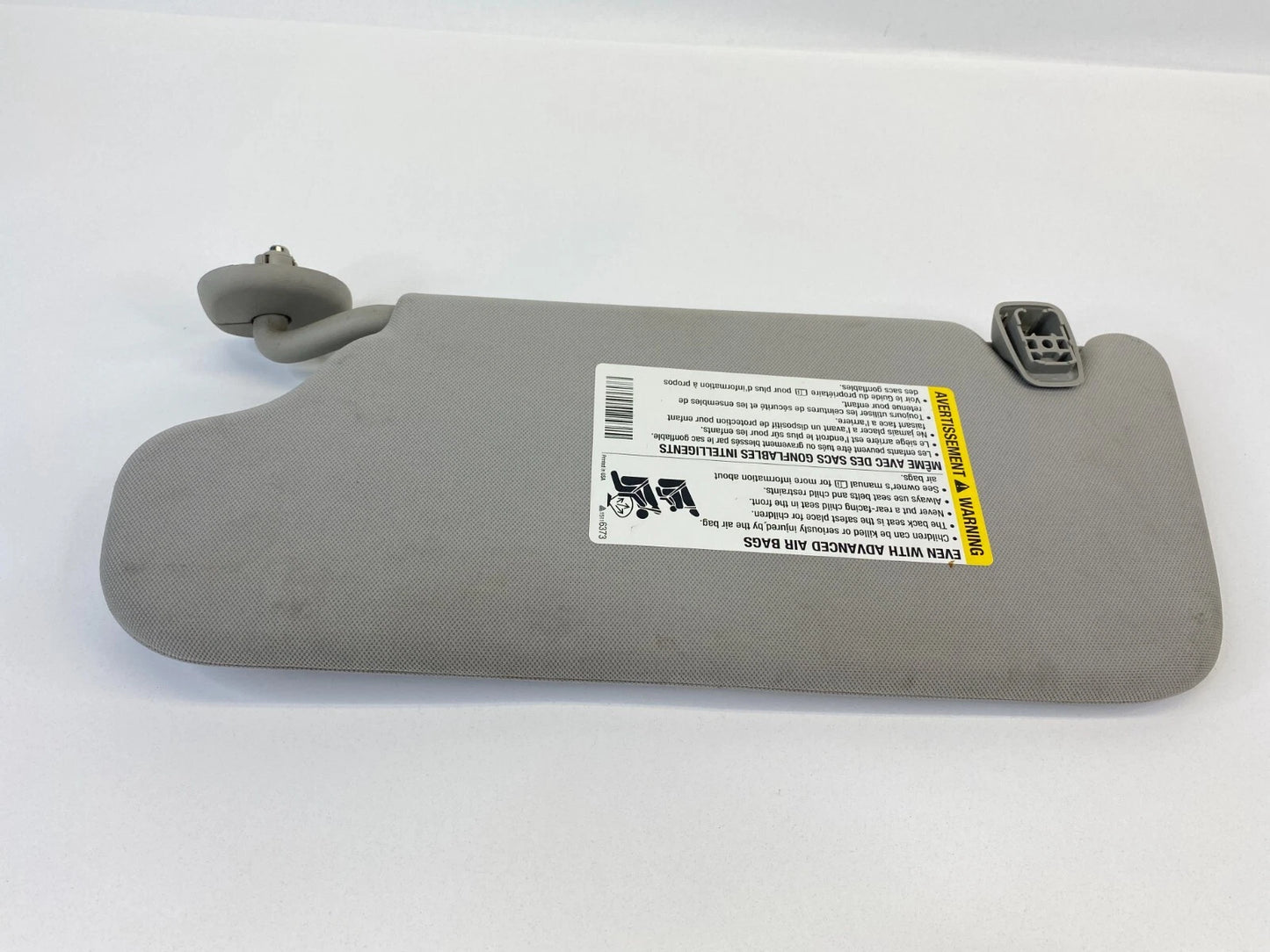 2006-2016 CHEVROLET IMPALA ROOF RIGHT PASSENGER SUNVISOR SUN VISOR SHADE OEM