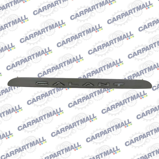 1999 2000 2001 2002 2003 Mitsubishi Galant Sedan Trunk Handle Trim Molding Plate