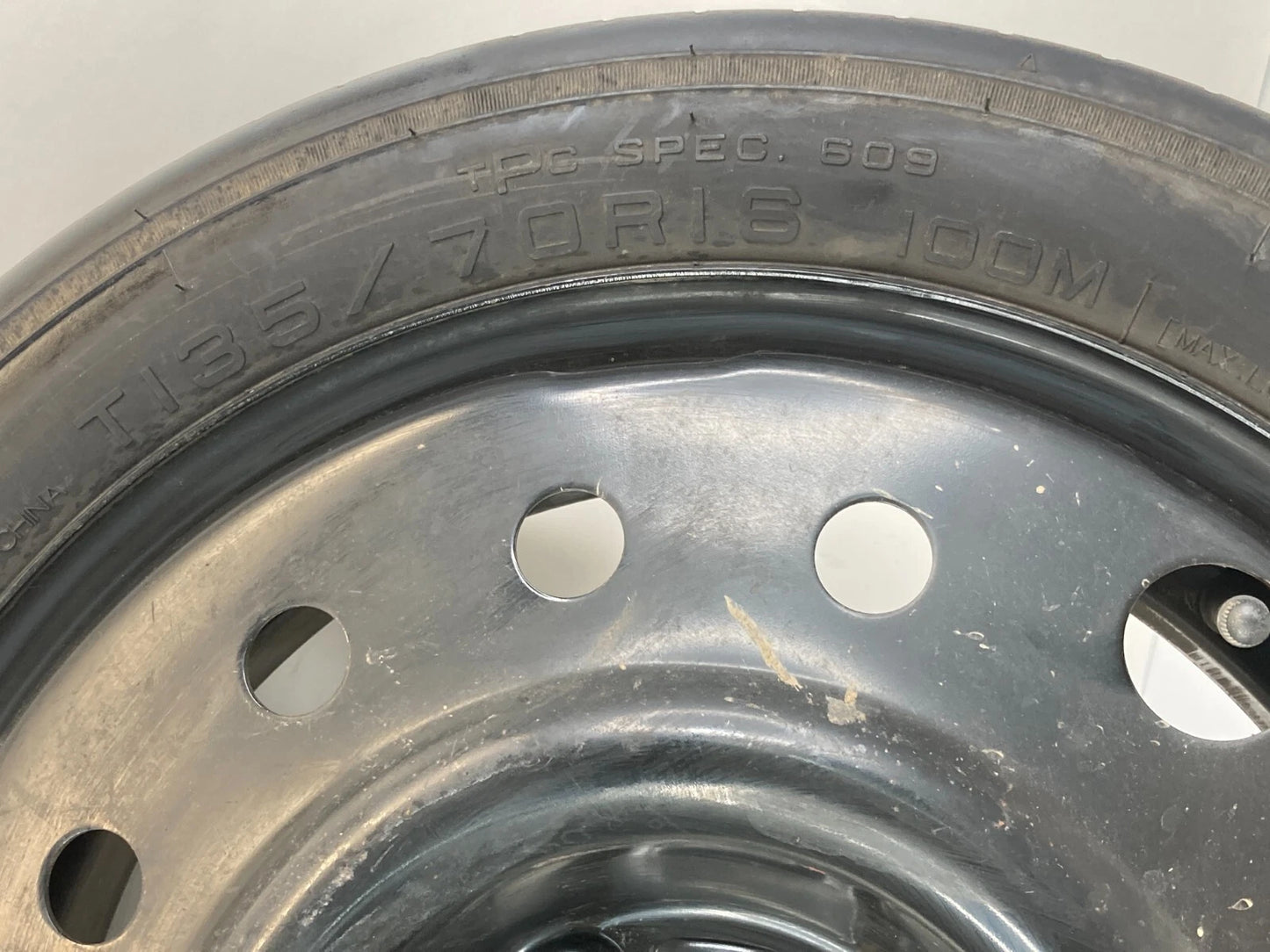 2002-2010 SATURN VUE EMERGENCY SPARE TIRE WHEEL COMPACT T135/70 R16 E4-0229634