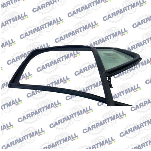 2012-2015 KIA OPTIMA SEDAN REAR LEFT SIDE DOOR QUARTER FIXED GLASS W/RUN CHANNEL