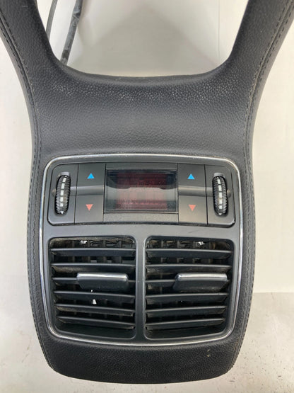 06-11 MERCEDES-BENZ CLS500 CLS550 REAR CENTER CONSOLE TRIM BEZEL W/AIR VENTS OEM