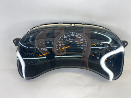 2003-2006 CHEVROLET TAHOE DASH SPEEDOMETER CLUSTER GAUGES 276K MILES 15182146