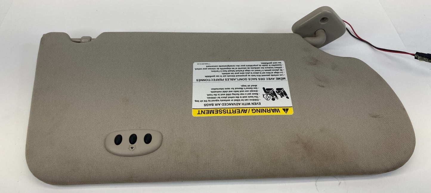2009-2012 Ford Flex Left & Right Side Sunvisor Sun Visor Shade Set Pair OEM